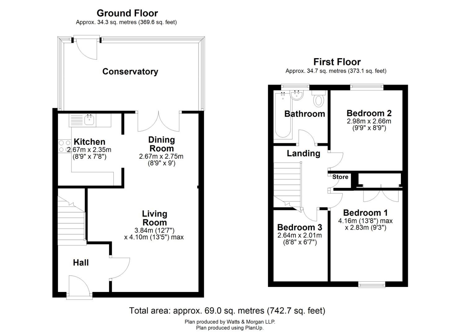 Watts & St. Michaels Way, Brackla, Bridgend County Borough